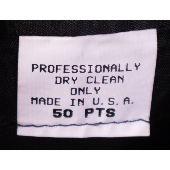 BOTANY 500 Navy Blue striped blazer jacket sport 2 Button Jakcet coat Size 50 - Picture 12 of 12